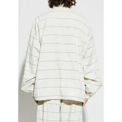 Jakker^Balenciaga Standing Collar Jacket Beige