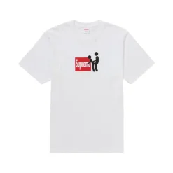 T-Shirts<Supreme Stick Tee Hvid