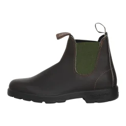 Chelsea Boots^Blundstone Stilede og komfortable brune ankelstøvler Grøn