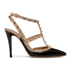 Pumps|Stiletter<Valentino Garavani Stilfuld Ankelrem til Kvinder Sort