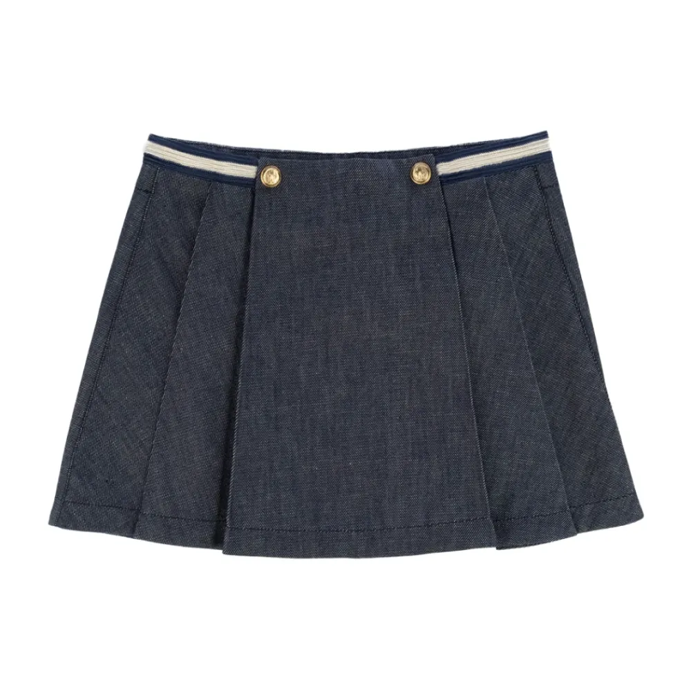 Kjoler & Nederdele<Moncler Stilfuld GONNE til modeentusiaster Blå