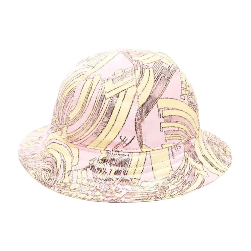 Huer & Kasketter<Pucci Stilfuld hat til et fashionabelt look Multifarvet