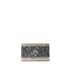 Clutch^Kurt Geiger Stilfuld Håndtaske Grå