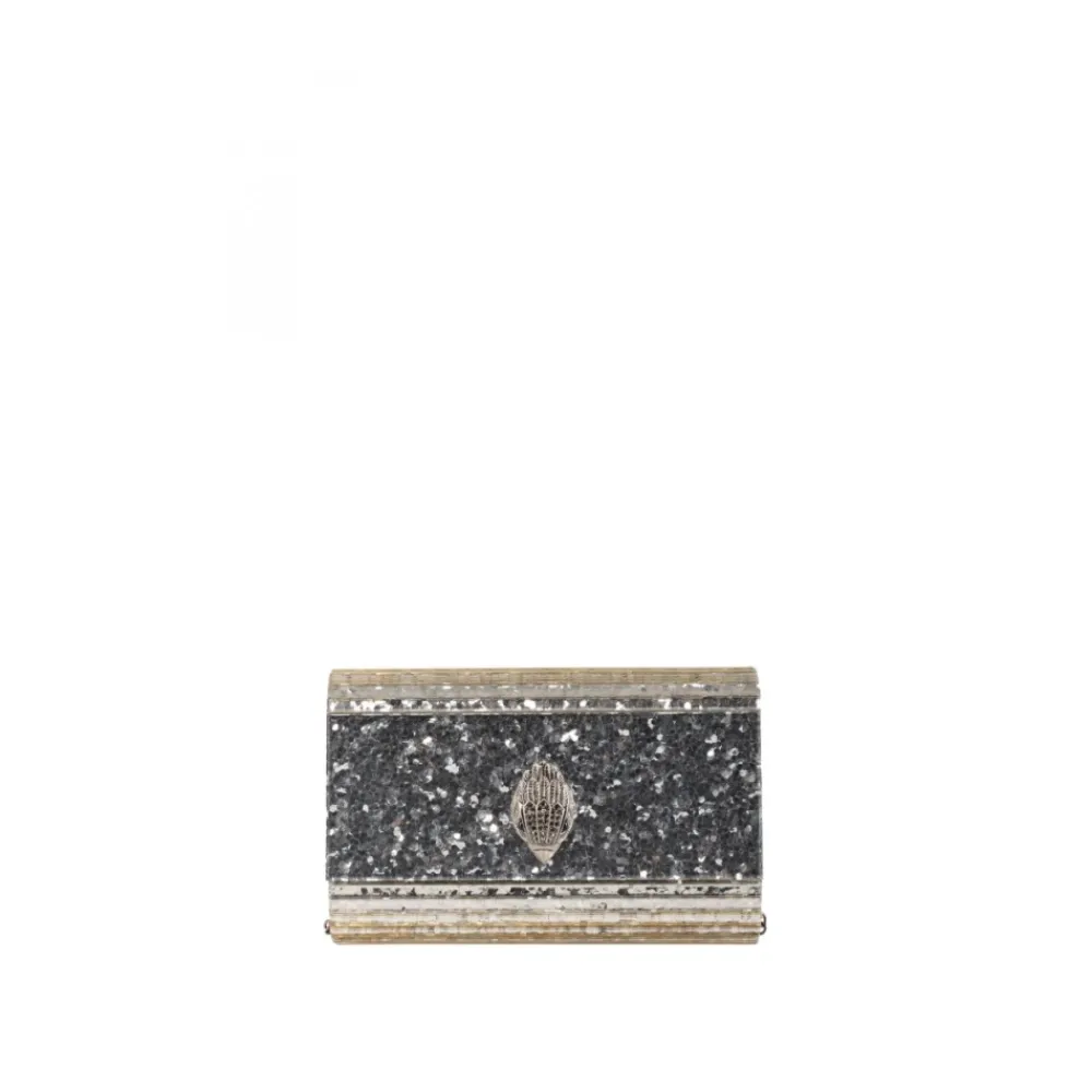 Clutch^Kurt Geiger Stilfuld Håndtaske Grå