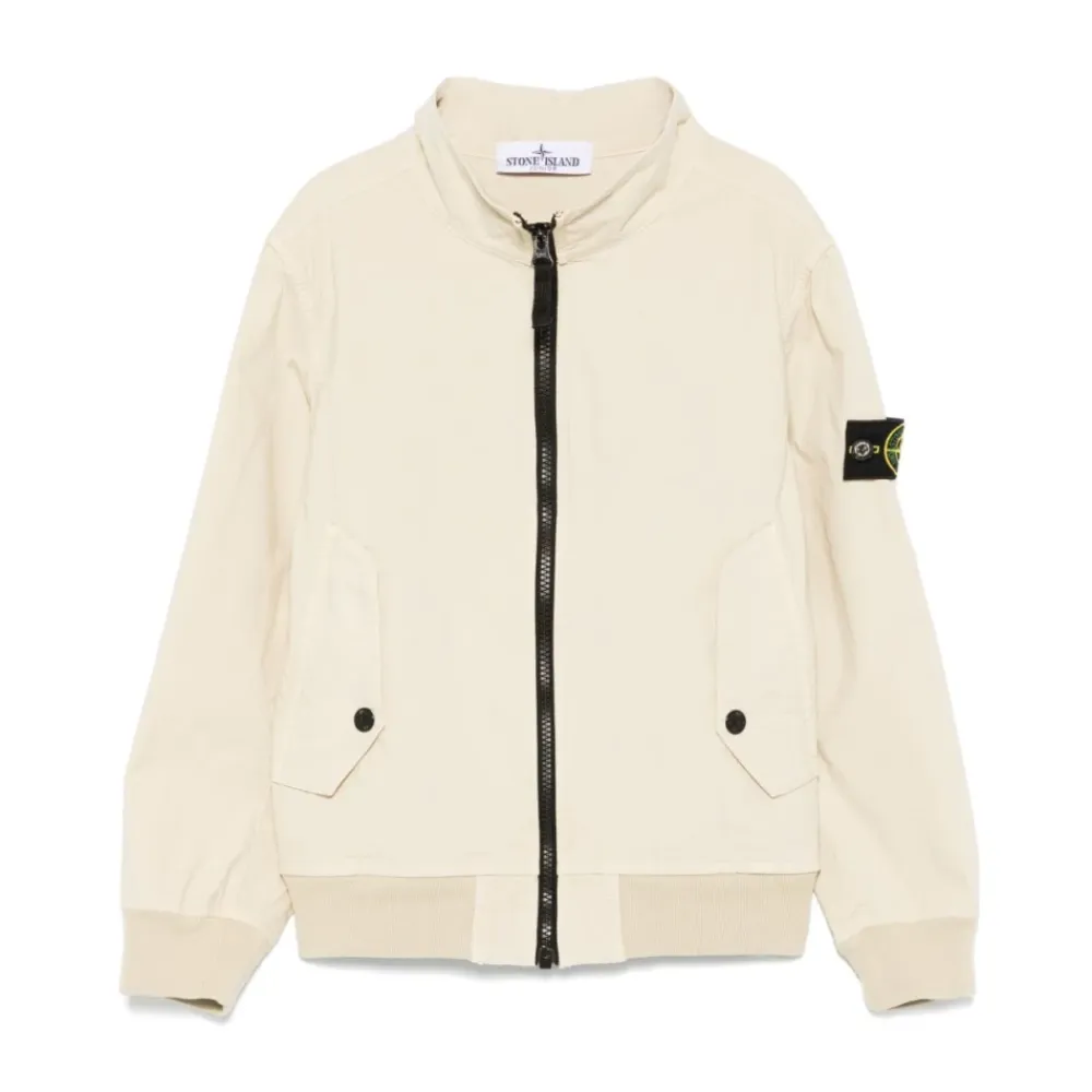 Jakker<Stone Island Stilfuld kollektion af børnefrakker Beige