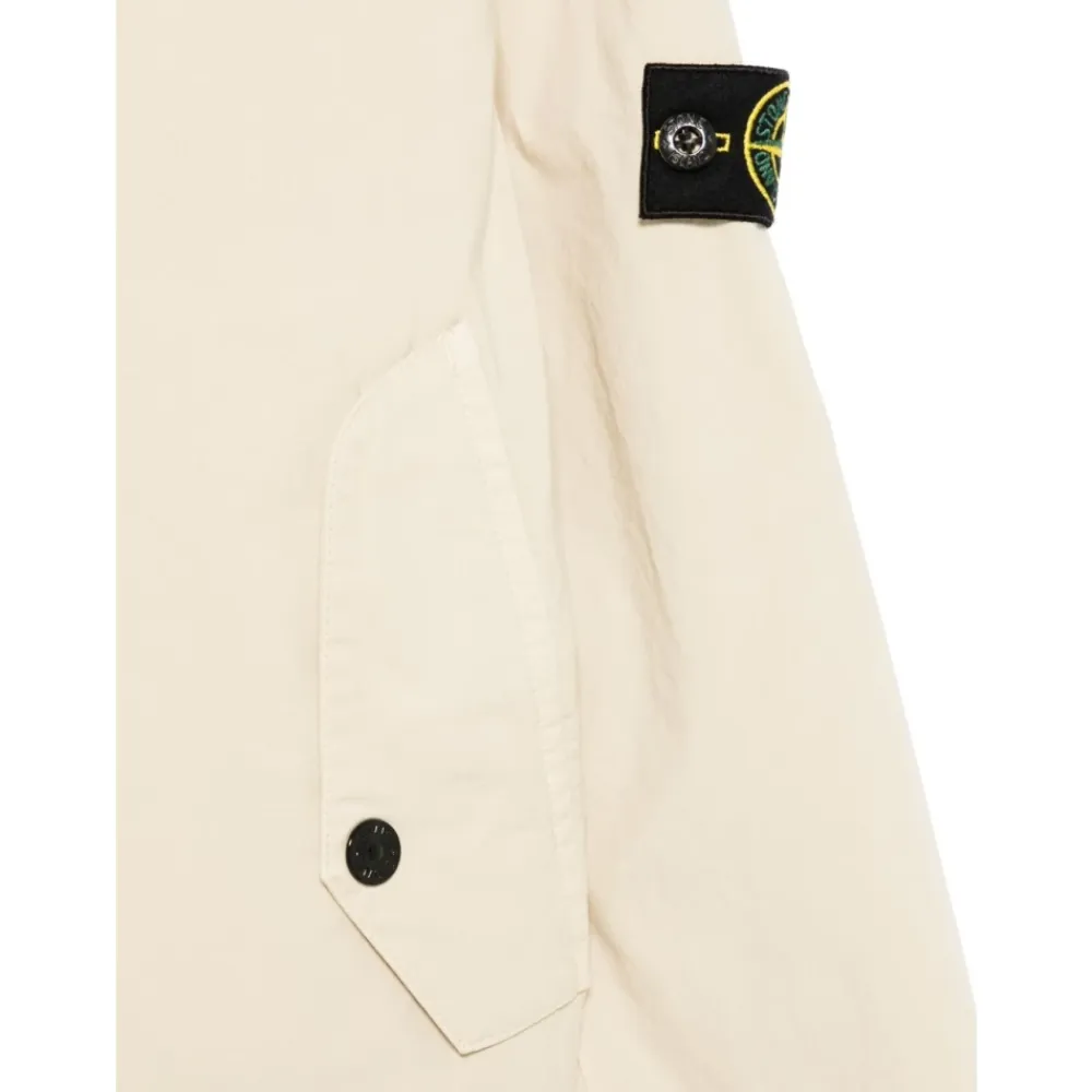 Jakker<Stone Island Stilfuld kollektion af børnefrakker Beige