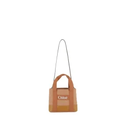 Tasker^Chloé Stilfuld kurv taske til hverdagsbrug Beige