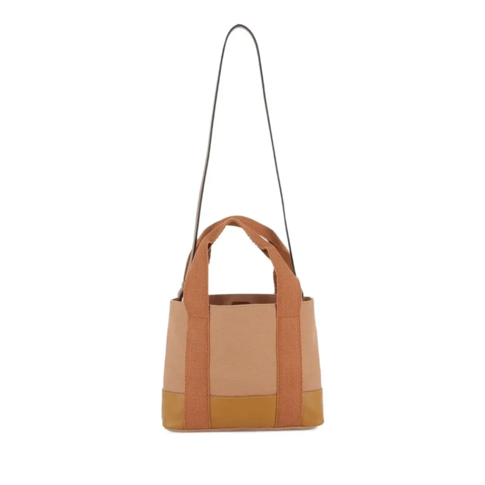 Tasker^Chloé Stilfuld kurv taske til hverdagsbrug Beige