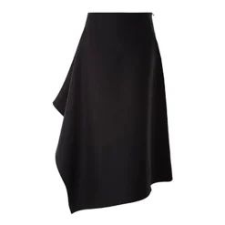 Nederdele^Bottega Veneta Stilfuld Nederdel til Kvinder Sort