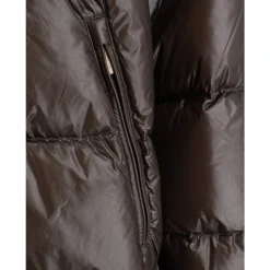 Jakker<Parajumpers Stilfuld Nylonjakke med Dobbelt Lynlås Brun