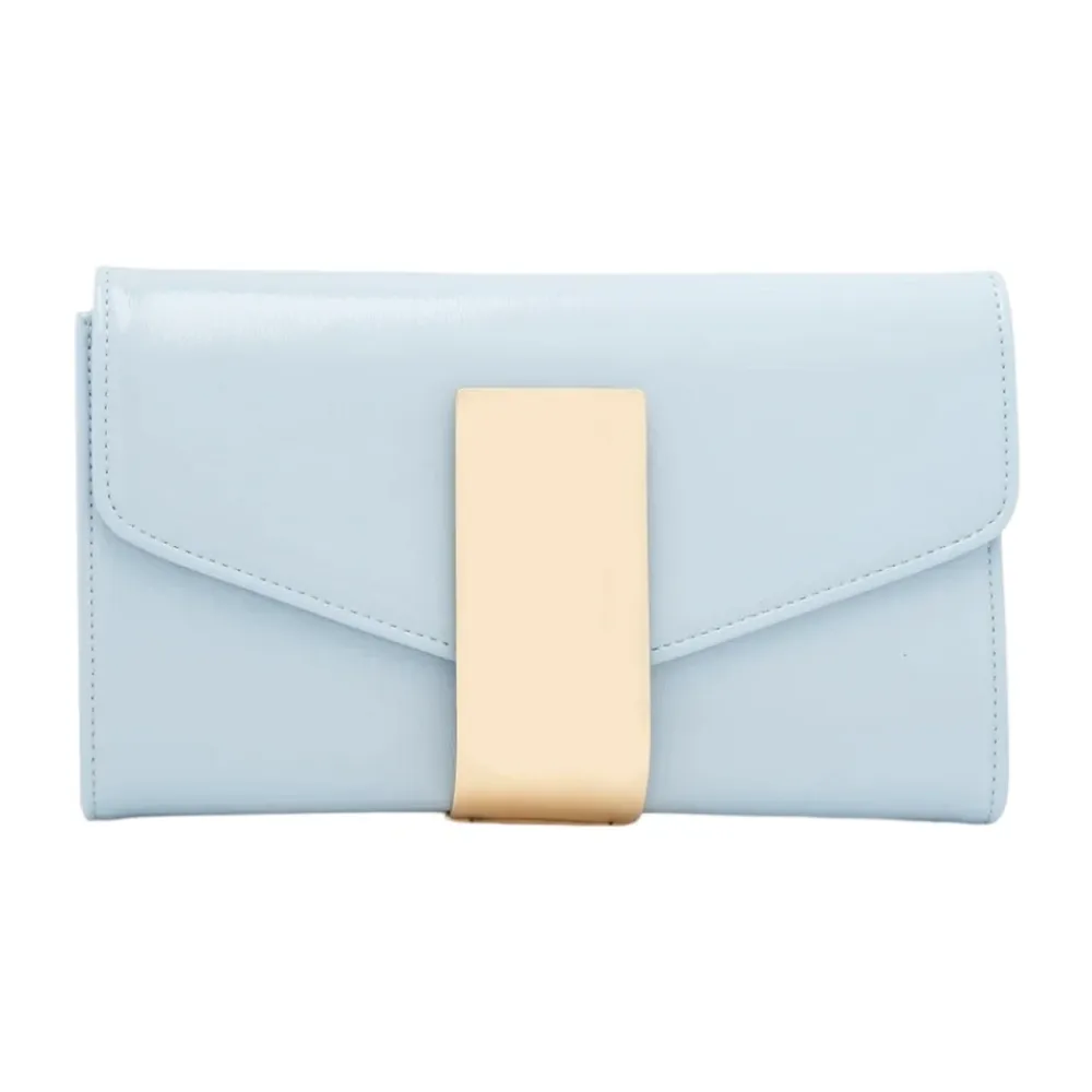 Clutch<Twentyfour Stilfuld Pochette Taske Blå