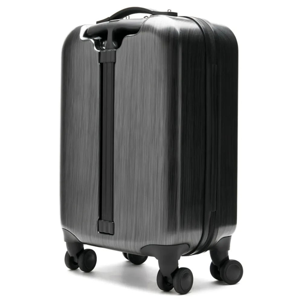 Kufferter<Emporio Armani Stilfuld Rejse Trolley Taske Grå