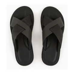 Sandaler<Emporio Armani Stilfuld Sandal til Moderne Look Sort