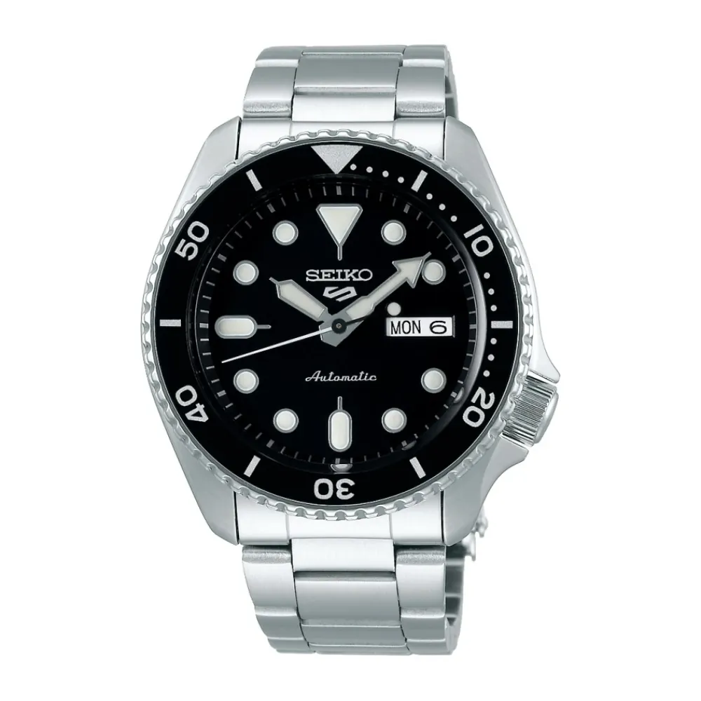 Ure^Seiko Stilfuld Sports Automatisk Ur Grå