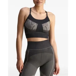 T-Shirts & Toppe^Adidas by Stella McCartney Stilfuld Sports BH til kvinder Sort