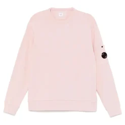 Trøjer|Sweatshirts<C.P. Company Stilfuld Sweatshirts Kollektion Pink