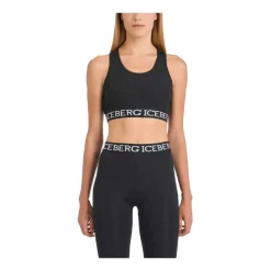 T-Shirts & Toppe<Iceberg Stilfuld Top til Kvinder Sort