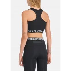 T-Shirts & Toppe<Iceberg Stilfuld Top til Kvinder Sort