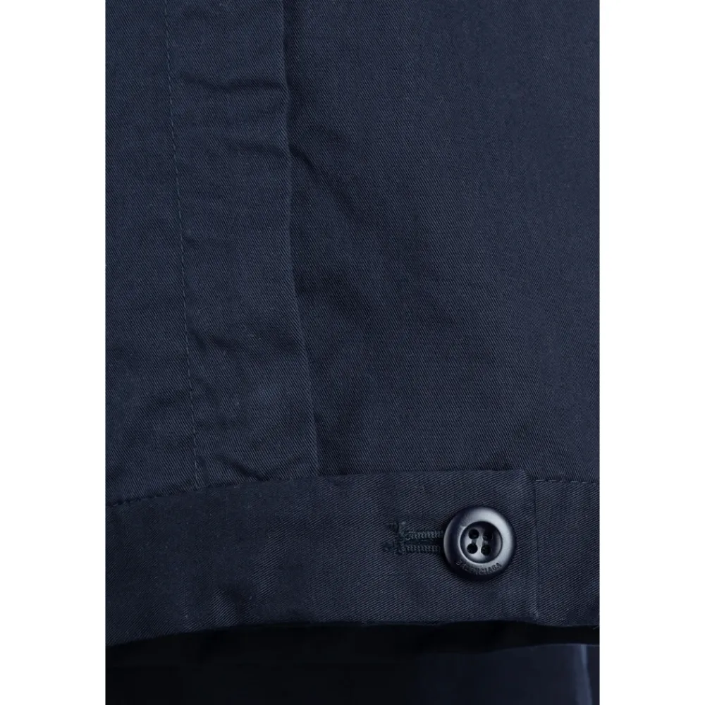 Frakker^Balenciaga Stilfuld Trench Coat til Mænd Blå