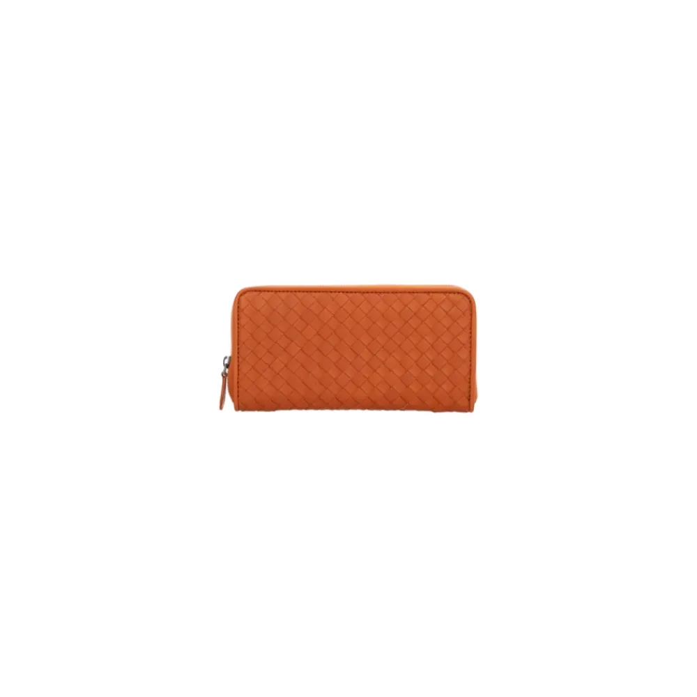 Punge & Kortholder^Bottega Veneta Stilfuld Zip Around Pung Brun