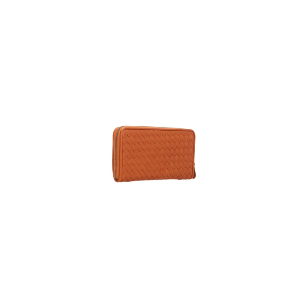 Punge & Kortholder^Bottega Veneta Stilfuld Zip Around Pung Brun