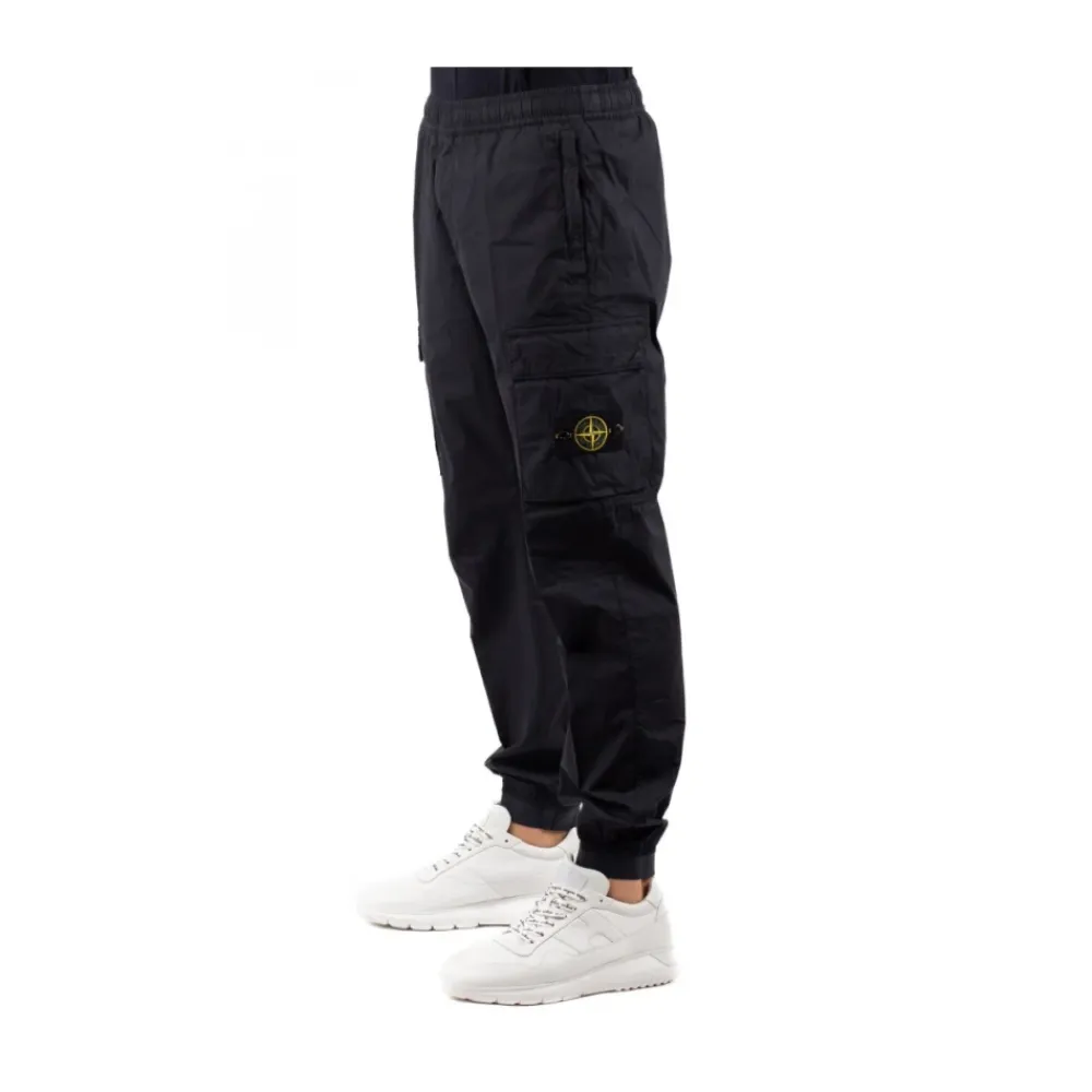 Bukser^Stone Island Stilfulde Bukser Blå