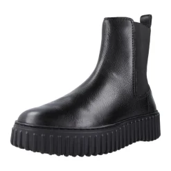 Chelsea Boots^Clarks Stilfulde Chelsea-støvler i Maple Finish Sort