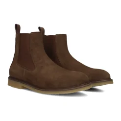 Chelsea Boots<Hugo Stilfulde Chelsea-støvler til mænd Brun