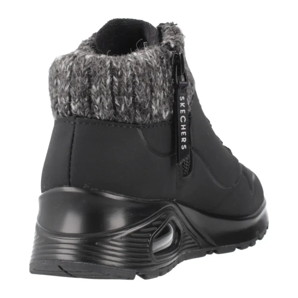 Støvler<Skechers Stilfulde Darling Støvler Sort