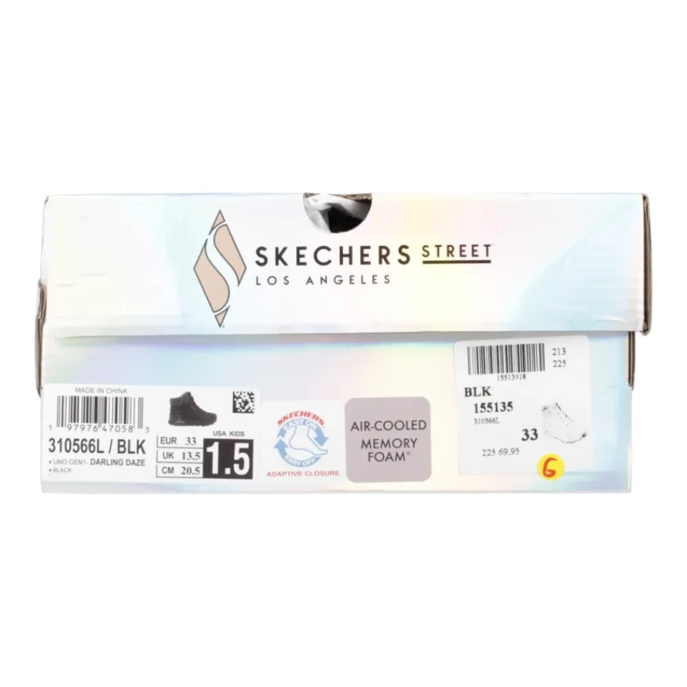 Støvler<Skechers Stilfulde Darling Støvler Sort