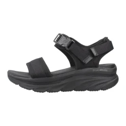 Sandaler^Skechers Stilfulde flade sandaler til kvinder Sort