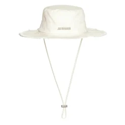 Huer & Kasketter^Jacquemus Stilfulde Hatte Kollektion Hvid