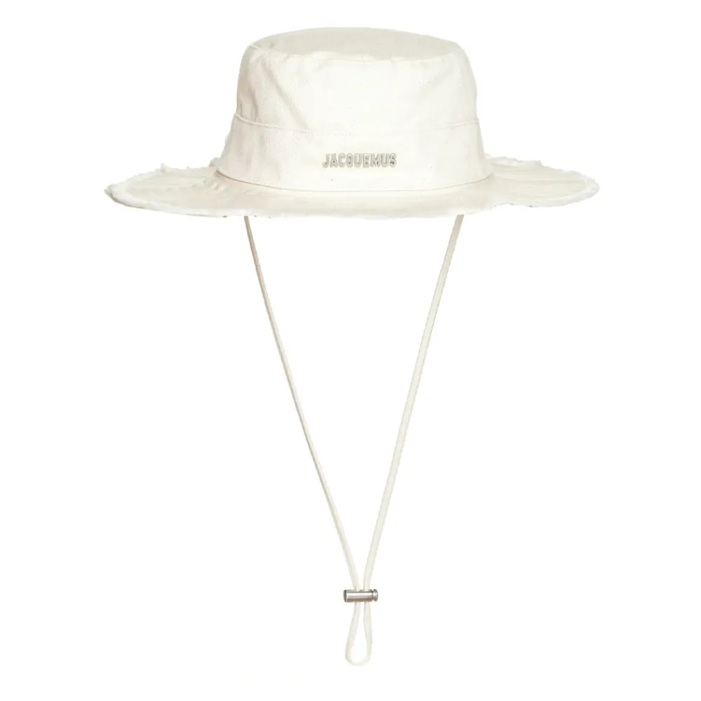 Huer & Kasketter^Jacquemus Stilfulde Hatte Kollektion Hvid