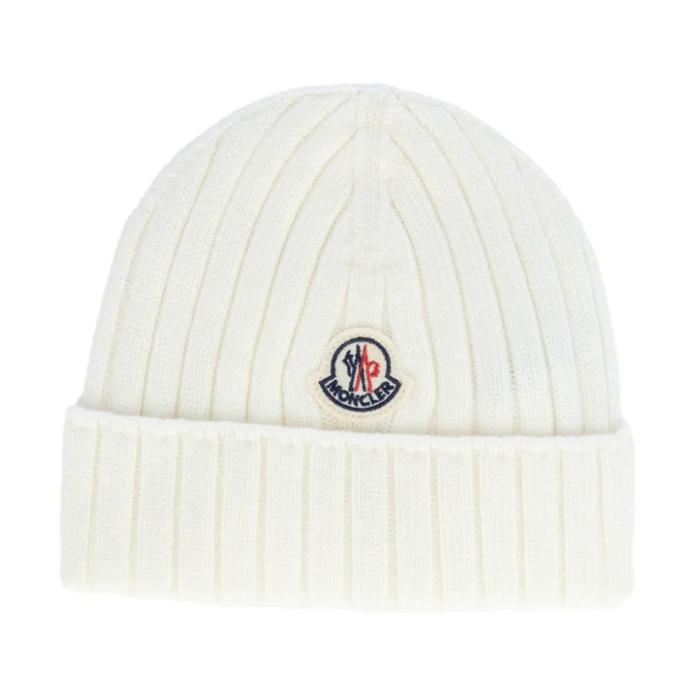 Huer & Kasketter^Moncler Stilfulde Hatte Samling Hvid