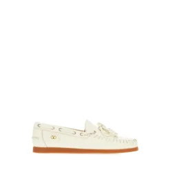 Sejlersko<Valentino Garavani Stilfulde herre loafers til enhver lejlighed Beige