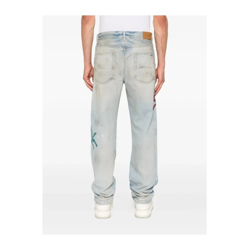 Jeans<Amiri Stilfulde Jeans Anind Blå