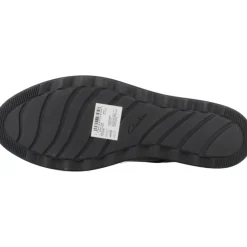Snøresko<Clarks Stilfulde Lædersnøresko Sort