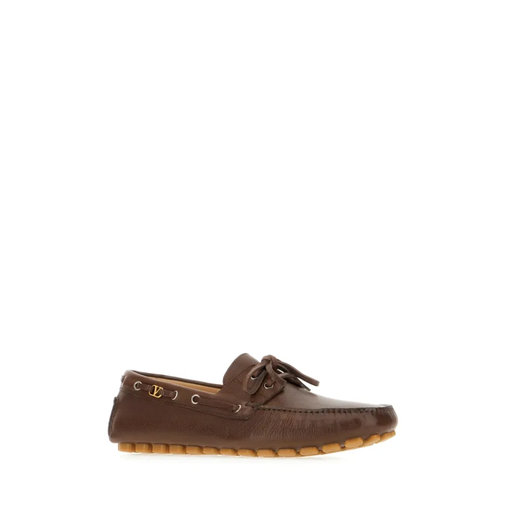 Sejlersko^Valentino Garavani Stilfulde Loafers Brun