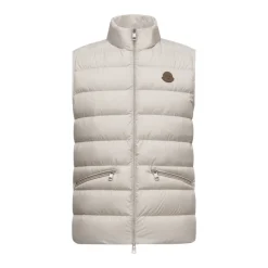 Jakker^Moncler Stilfulde Puffer Veste til Mænd Beige