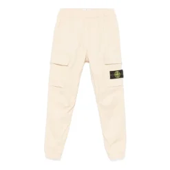 Underdele<Stone Island Stilfulde Regular Tapered Bukser Beige