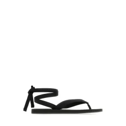 Sandaler<The Row Stilfulde Sandaler til Sommeren Sort
