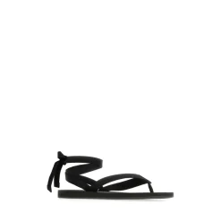 Sandaler<The Row Stilfulde Sandaler til Sommeren Sort