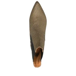 Chelsea Boots^Chie Mihara Stilfulde sko med HELIX Mongo hæl Gul