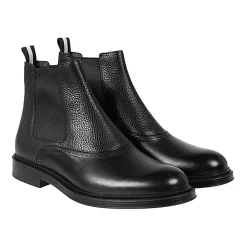 Chelsea Boots<Bally Stilfulde Slip-On Chelsea St?vler til M?nd Sort