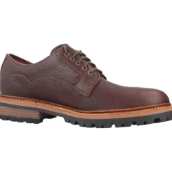 Business Sko<Clarks Stilfulde Snøresko til Mænd Rød