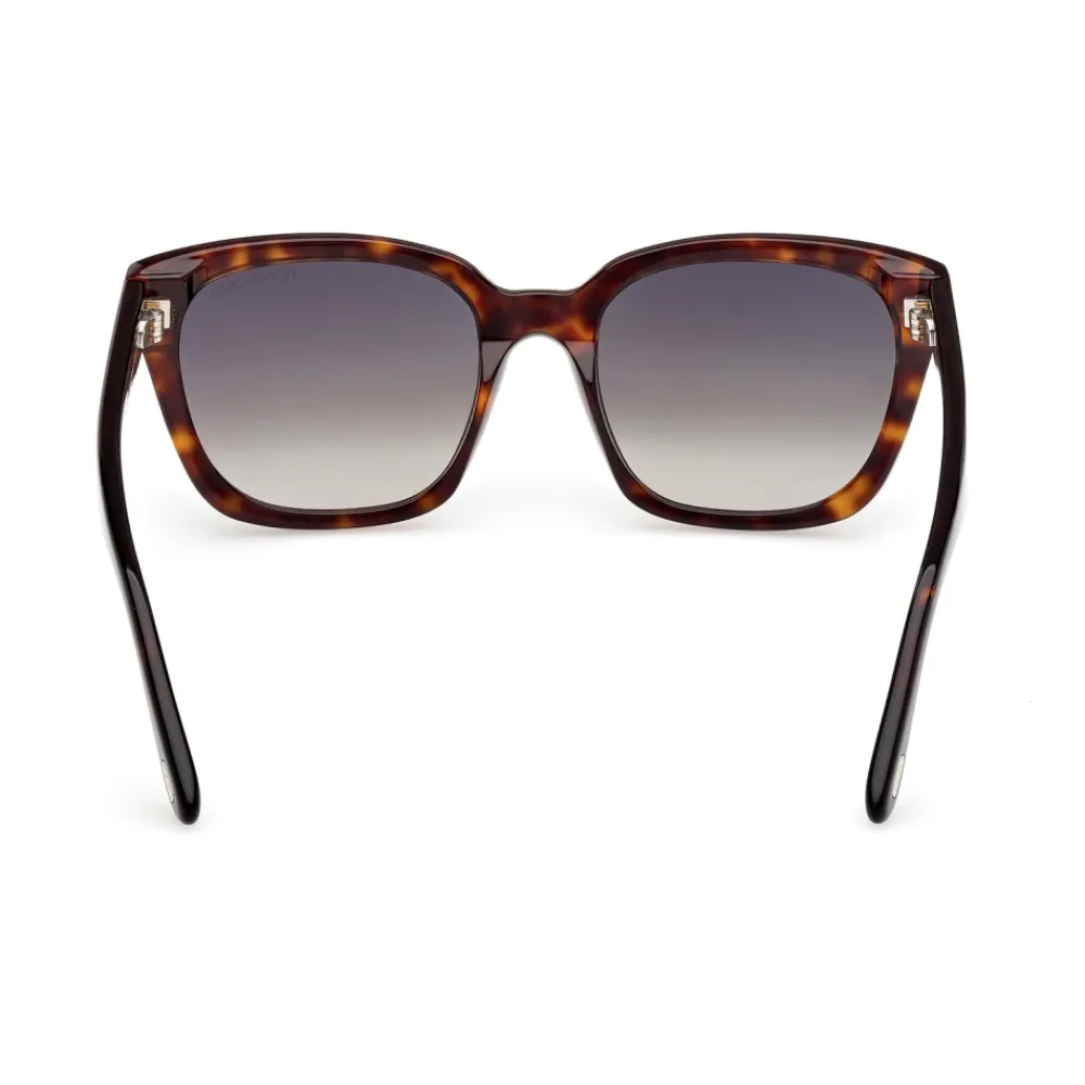 Solbriller^Tom Ford Stilfulde solbriller med blå stel Brun