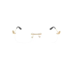 Briller^Cartier Stilfulde solbriller til modebevidste looks Gul