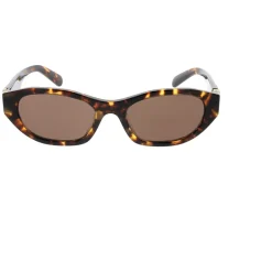 Solbriller|Solbriller<Miu Miu Stilfulde solbriller til modebevidste looks Brun