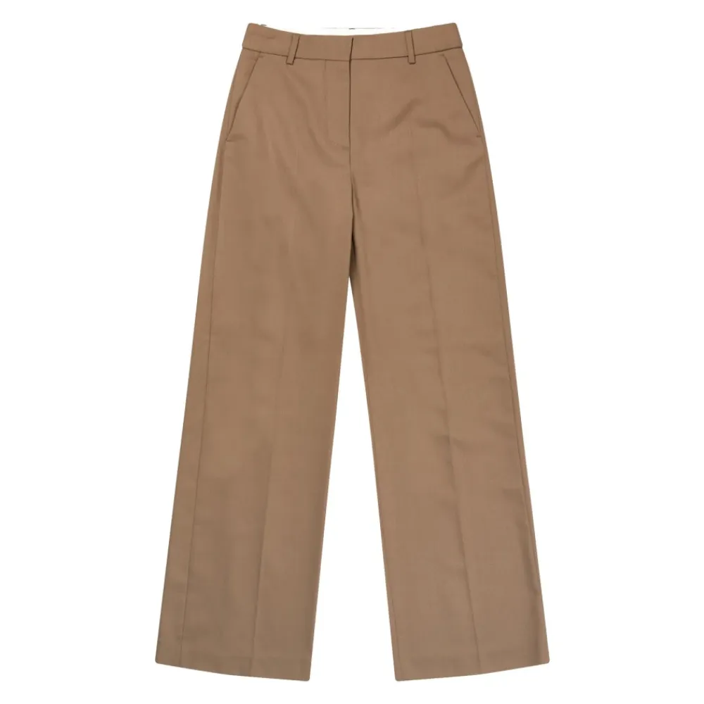 Bukser^Munthe Stilfulde Sumatra Camel Bukser Brun