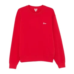 Sweatshirts<Kenzo Stilfulde Sweaters Kollektion Rød